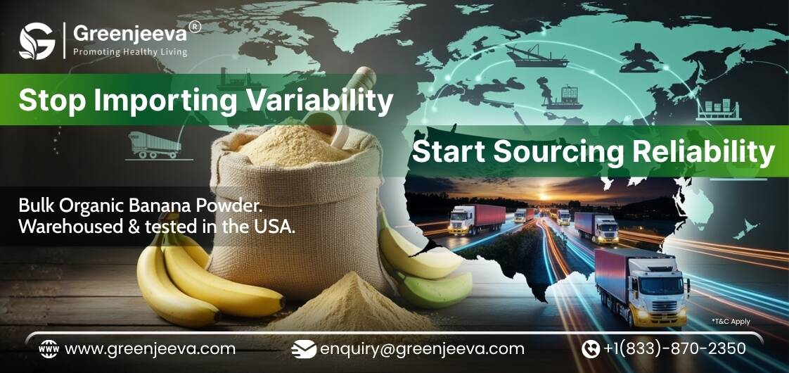 Bulk Organic Banana Powder USA | Key Insights for Buyers